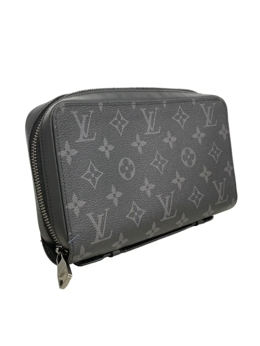 Louis Vuitton Wallet Monogram Eclipse Zippy XL Black